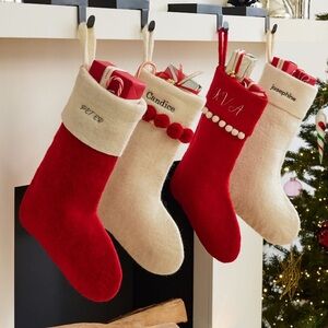 West Elm Felt Stocking 1 of 4